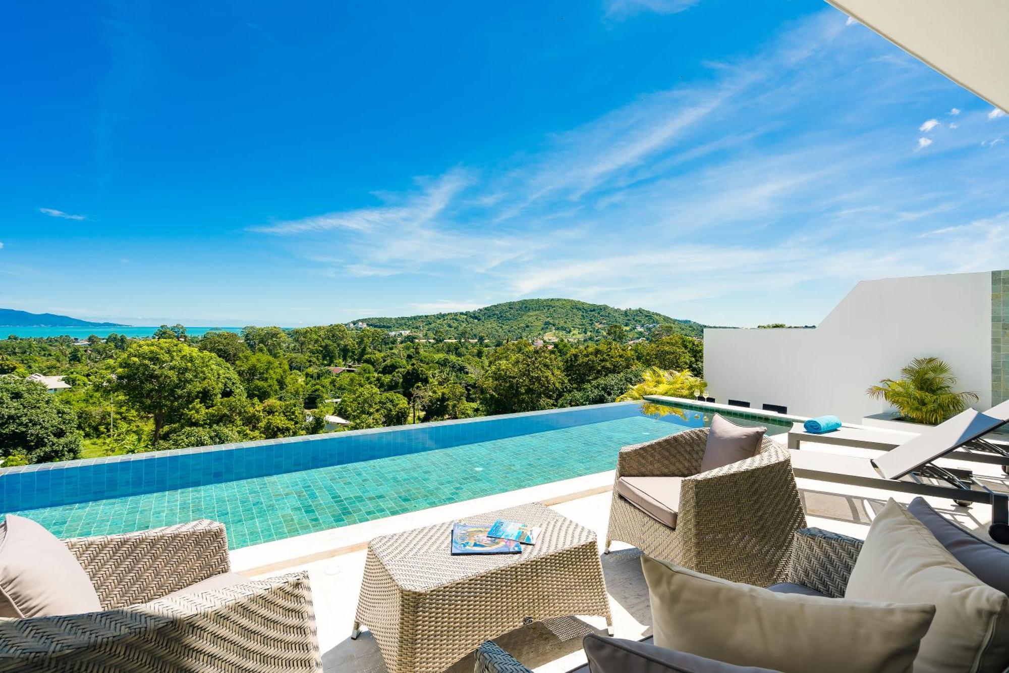 لكوه ساموي La Casa Samui - Luxury Seaview Villa المظهر الخارجي الصورة